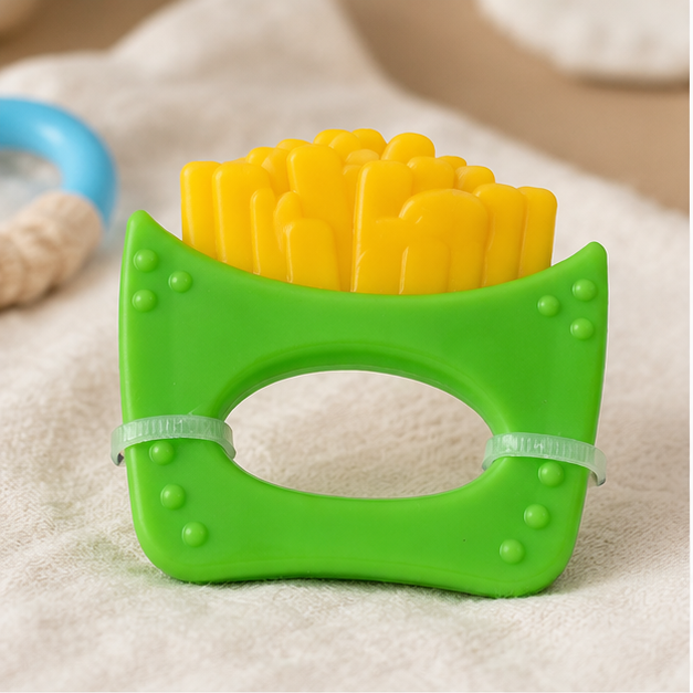Baby Teether Yellow Fries Design (YM1970)