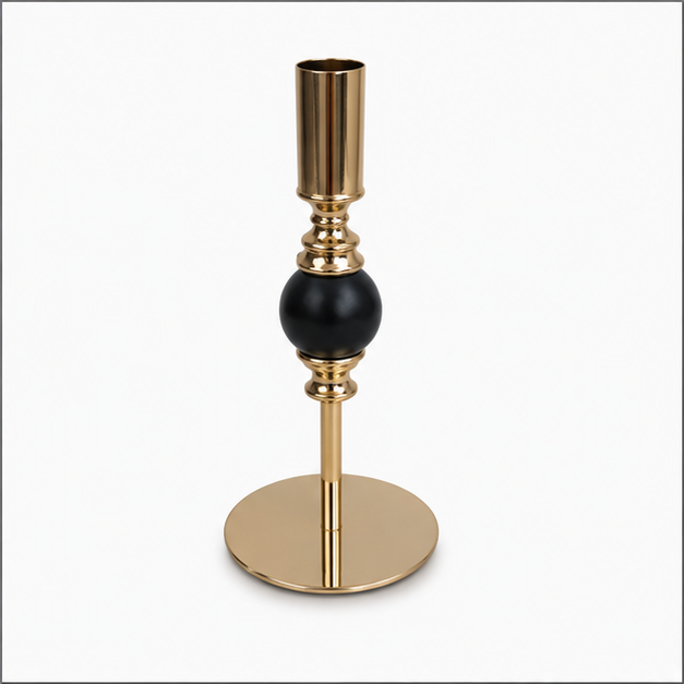 Dual-Tone Modern Candle Holder (YM1135)