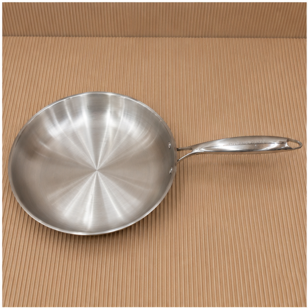 Stainless Steel Frying Pan for Everyday Cooking (YM1591)