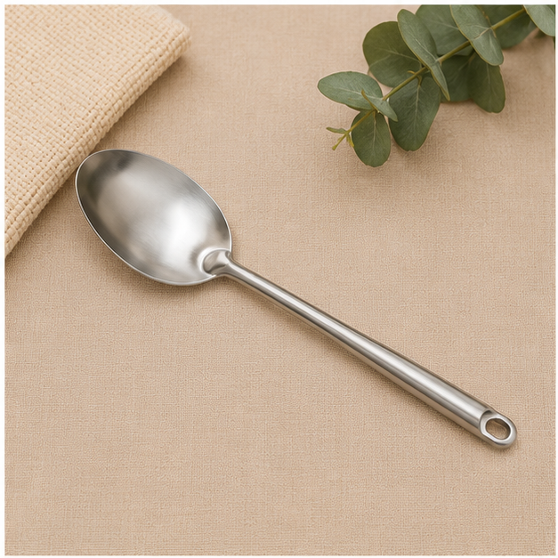 Stainless Steel Serving Spatula Spoon (YM215)