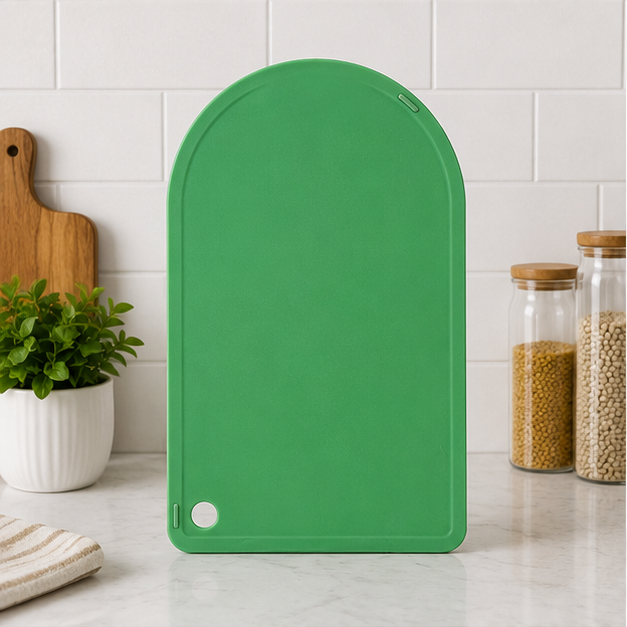 Plastic Chopping Board Green (YM1278)