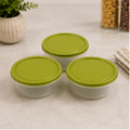 Storage Container Green Set of 3 (YM2728)
