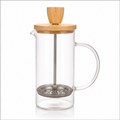 Premium Glass French Press Coffee Maker 350ml (YM2447)