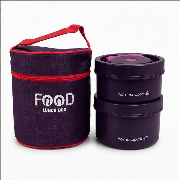 Thermo Fresh Insulated Lunch Box – Violet (YM2141)