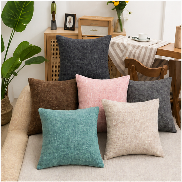 Dark Grey Foam Cushion for Sofa, Chair & Home Décor (YM1865)