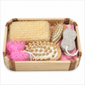 Bath Accessories Spa Care Set with Wooden Tray (YM747)