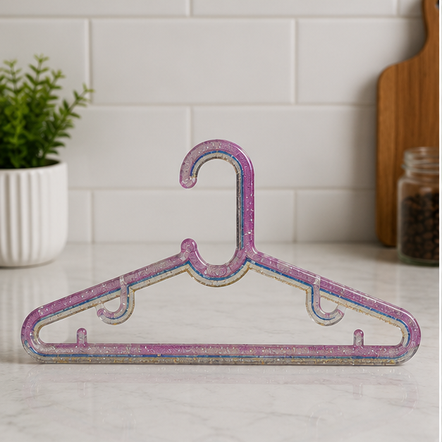 Decorative Glitter Clothes Hanger Set of 4 (YM426)