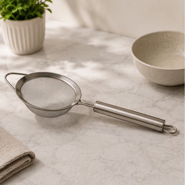 Stainless Steel Strainer for Kitchen and Food Prep (YM1645)
