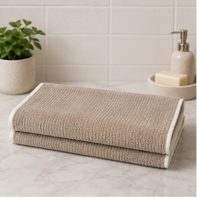 Soft Bath Towel Beige (YM2640)