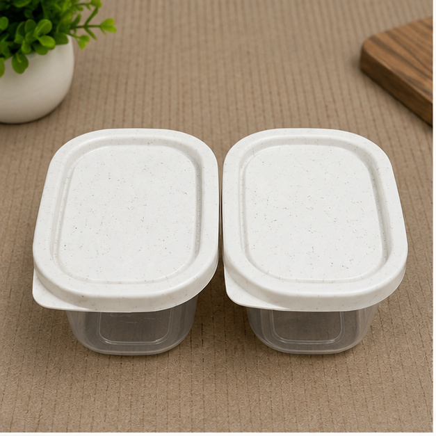 Food Storage Container Set Beige (YM317)