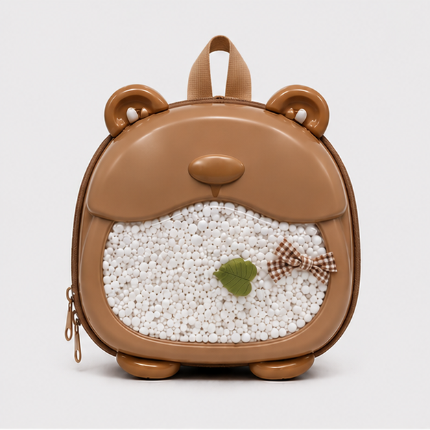 Kids Bear Backpack – Brown (YM1168)