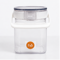 White Plastic Cereal Storage Container 900ML (YM2683)