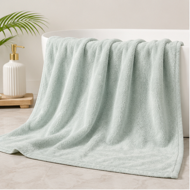 Premium Bath Towel Green (YM2643)