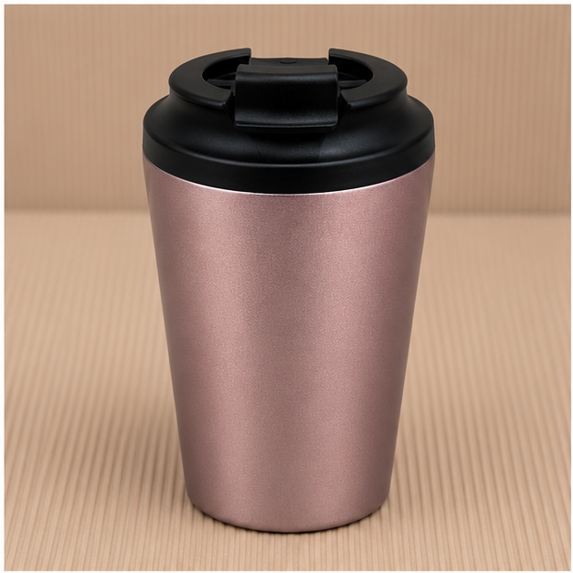 Pink Coffee Tumbler with Lid for Travel (YM1512)