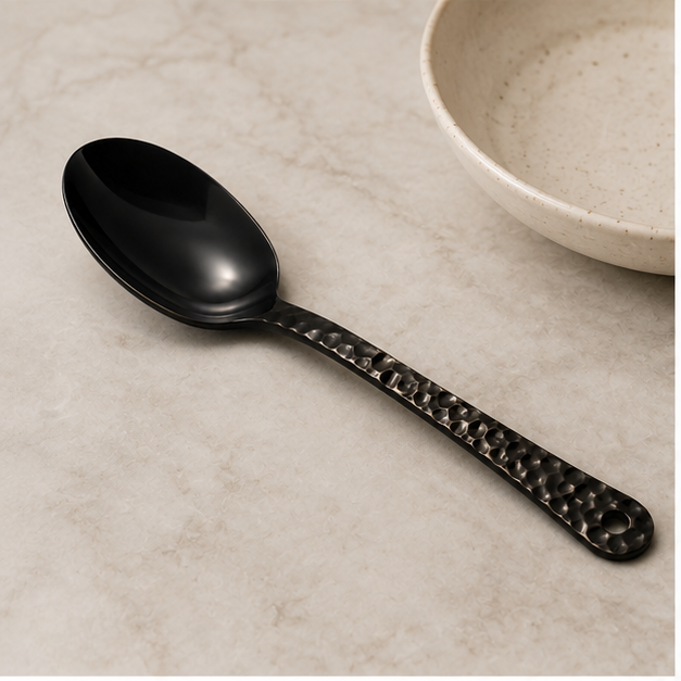 Black Spoon Stainless Steel (YM1465)