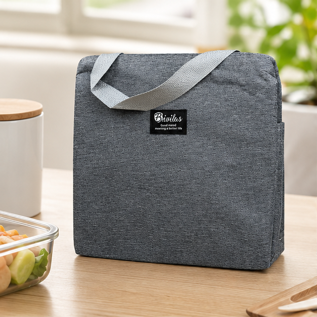 Insulated Lunch Bag Grey (TC04)