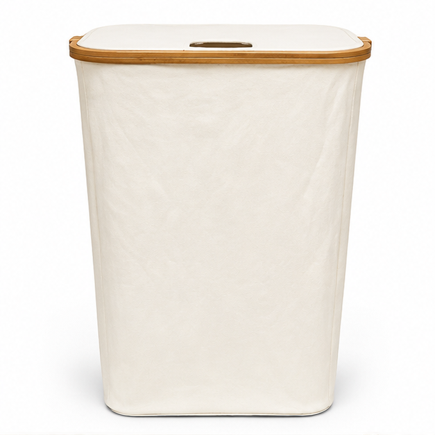 Laundry Basket White (YM1881)