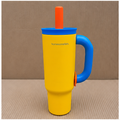 Yellow Insulated Tumbler with Handle (YM2620)