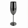 Black Metal Champagne Glass (YM1051)