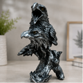 Designer Eagle Figurine Silver (YM2294)