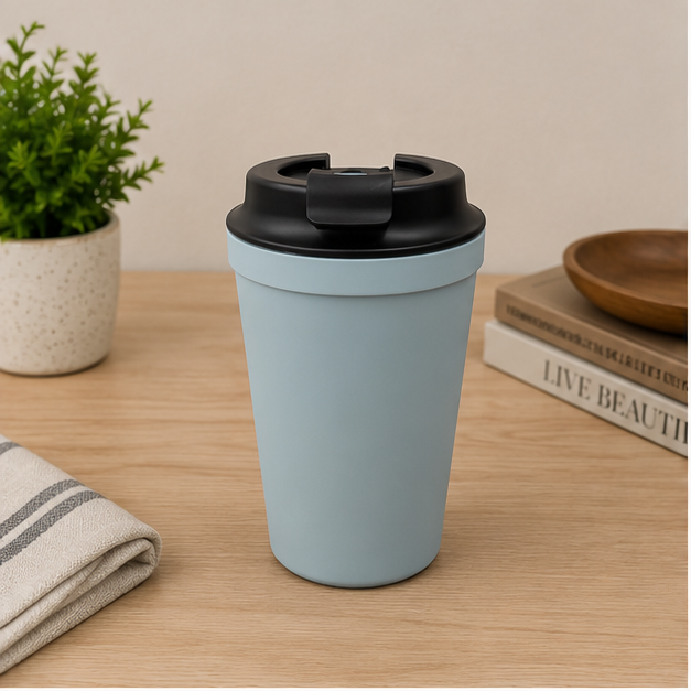 Insulated Coffee Tumbler Blue 340ML (YM2133)