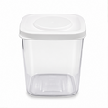 White Plastic Storage Box (YM1239)