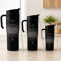 Hydration Bottle Black Set of 3 (YM2128)