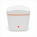 Compact Orange Desk Trash Bin for Office Use (YM823)