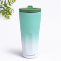 Gradient Green Insulated Stainless Steel Tumbler Bottle (YM041)