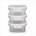 Square Storage Container Set of 3 (YM2773)