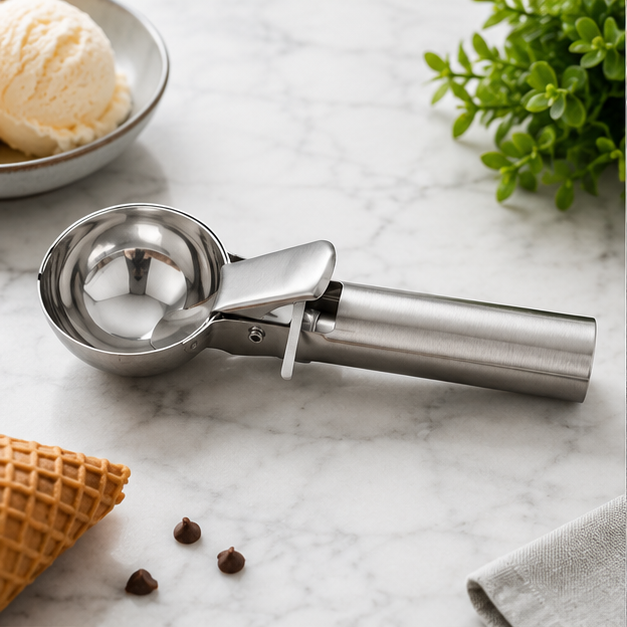 Stainless Steel Ice Cream Scoop (YM1088)