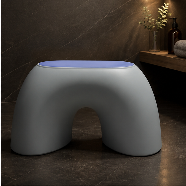 Blue Plastic Stool for Home, Kitchen and Everyday Use (YM1372)