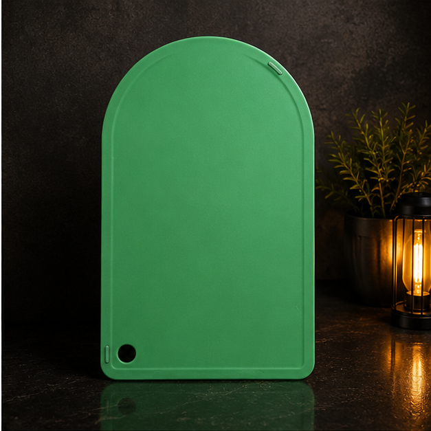 Plastic Chopping Board Green (YM1278)