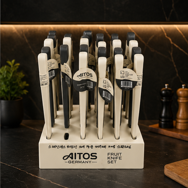 White Kitchen Utility Knife (YM935)