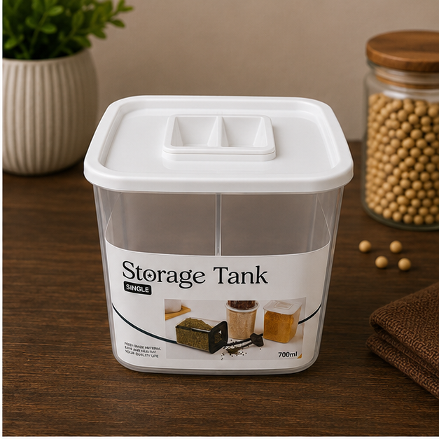 White Plastic Box (YM287)