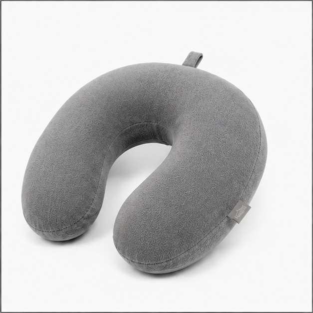 Comfort Cloud Memory Neck Pillow – Grey (YM1861)