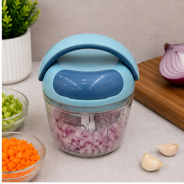 Multifunction Hand Held Chopper Pink 0.7L (YM2236)