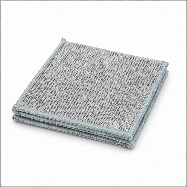 Silver Clean XL Dish Scrub Cloth (YM1218)