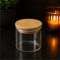 Glass Storage Canister for Modern Kitchen Organization (YM1710)