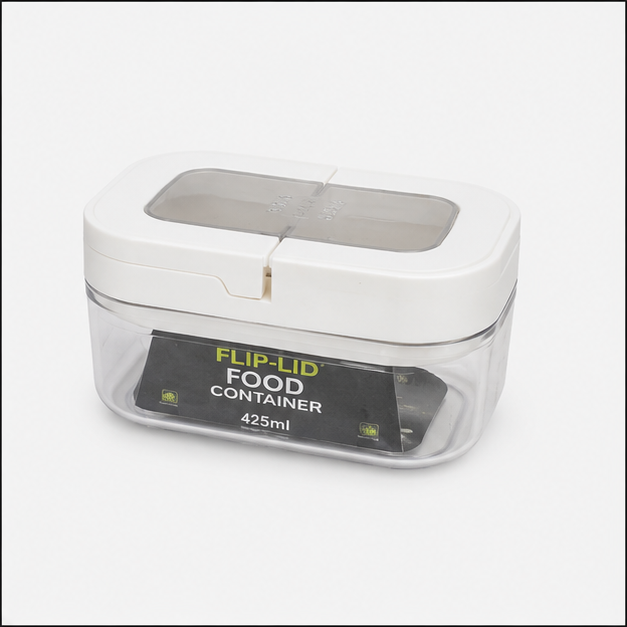 White Storage Container with Lock (YM293)