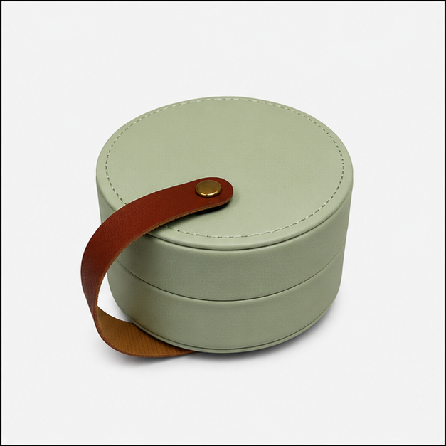 Green Elegant Vanity Organizer Pouch (YM1439)