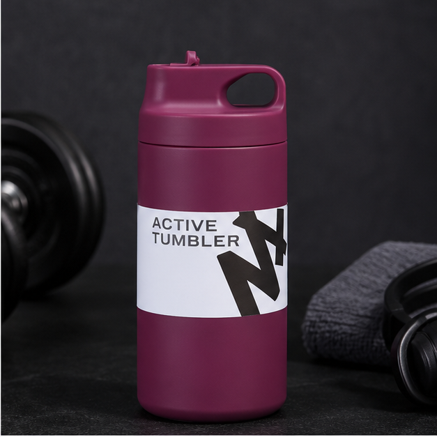 Stainless Steel Water Bottle Purple (YM2633)