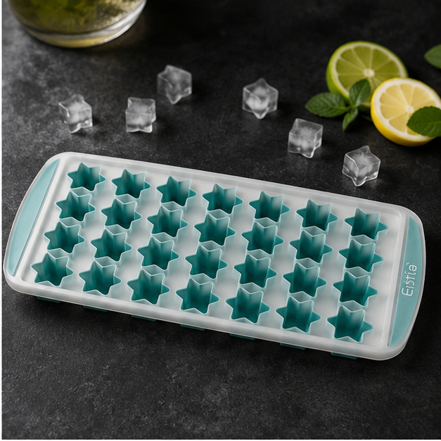 Star Shape Ice Cube Tray Blue (YM2042)