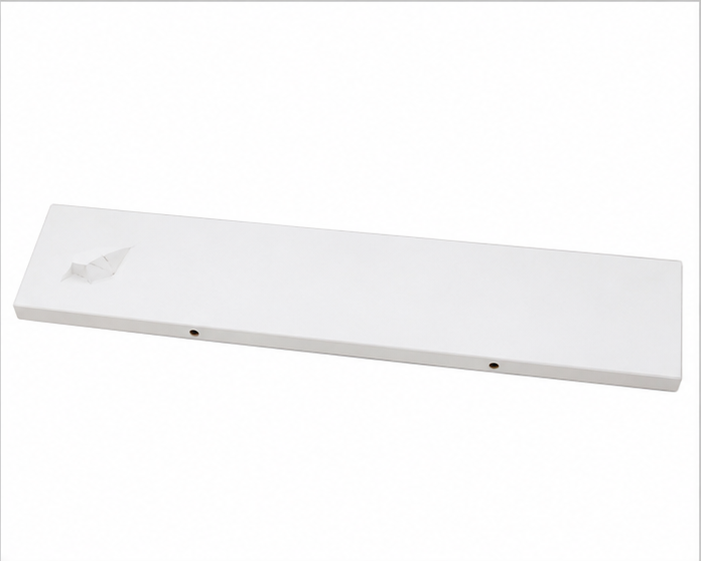 White Wooden Wall Decor Panel (YM1037)