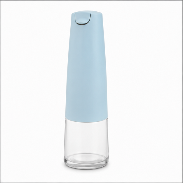 Pure Pour Glass Oil Bottle – Blue (YM1224)