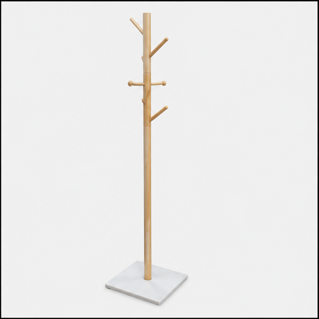 Premium Wooden Clothes Hanging Stand (YM1139)