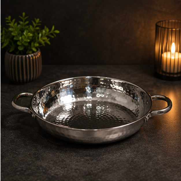 Cooking Pan Stainless Steel (YM1587)