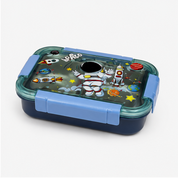 Kids Blue Stainless Steel Lunch Box 710ml (YM2493)