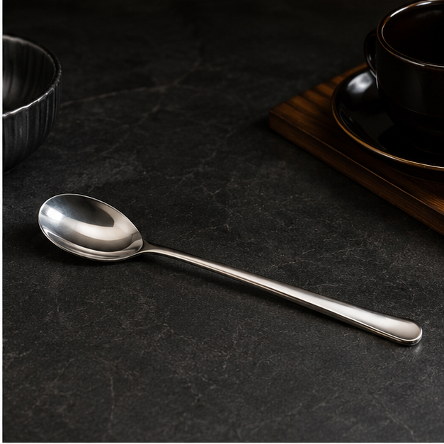 Stainless Steel Serving Spoon (YM205)