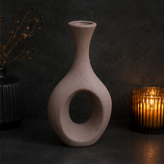 Modern Decorative Vase Brown (YM1106)